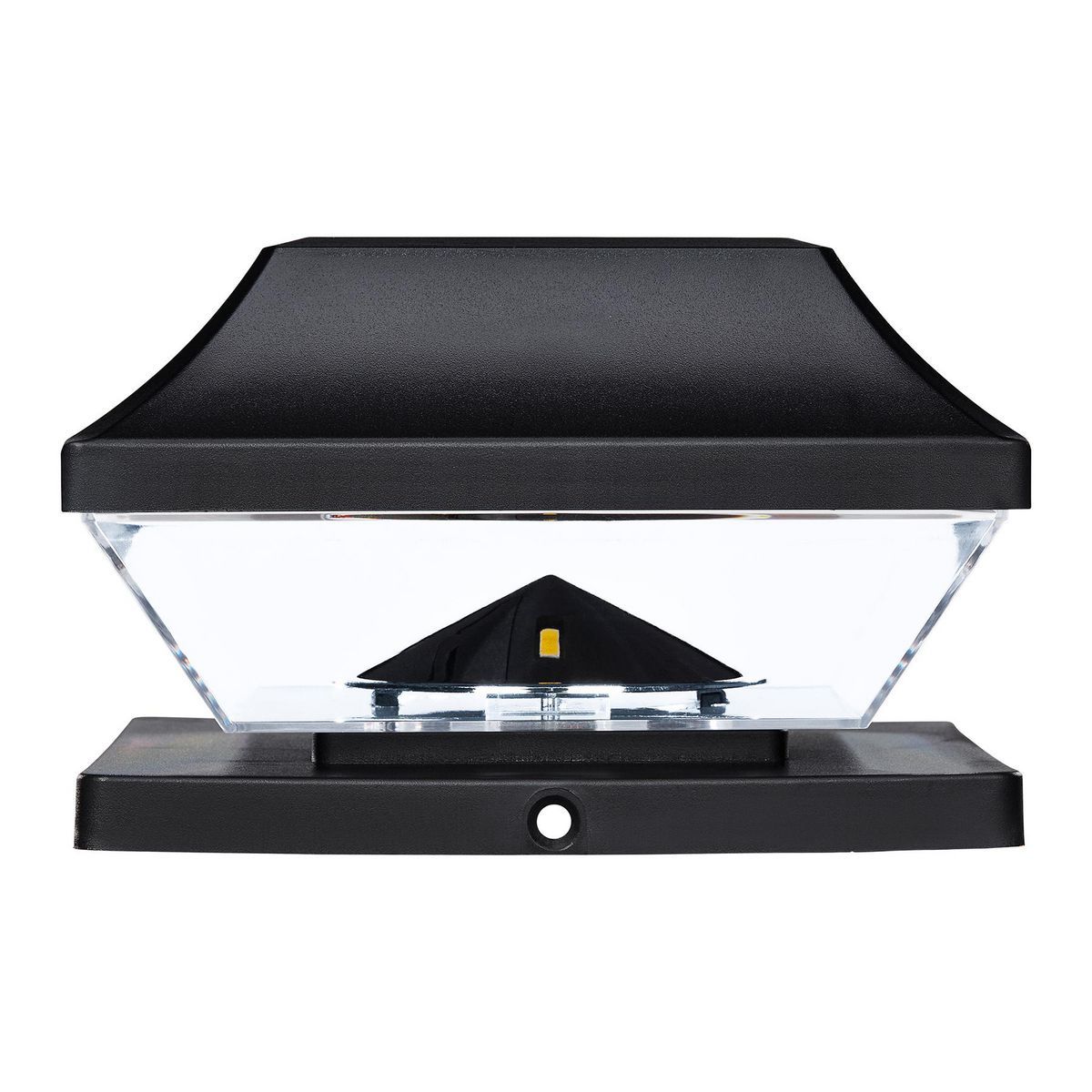 LED Solar Post Cap Lights, 2-Pack G594