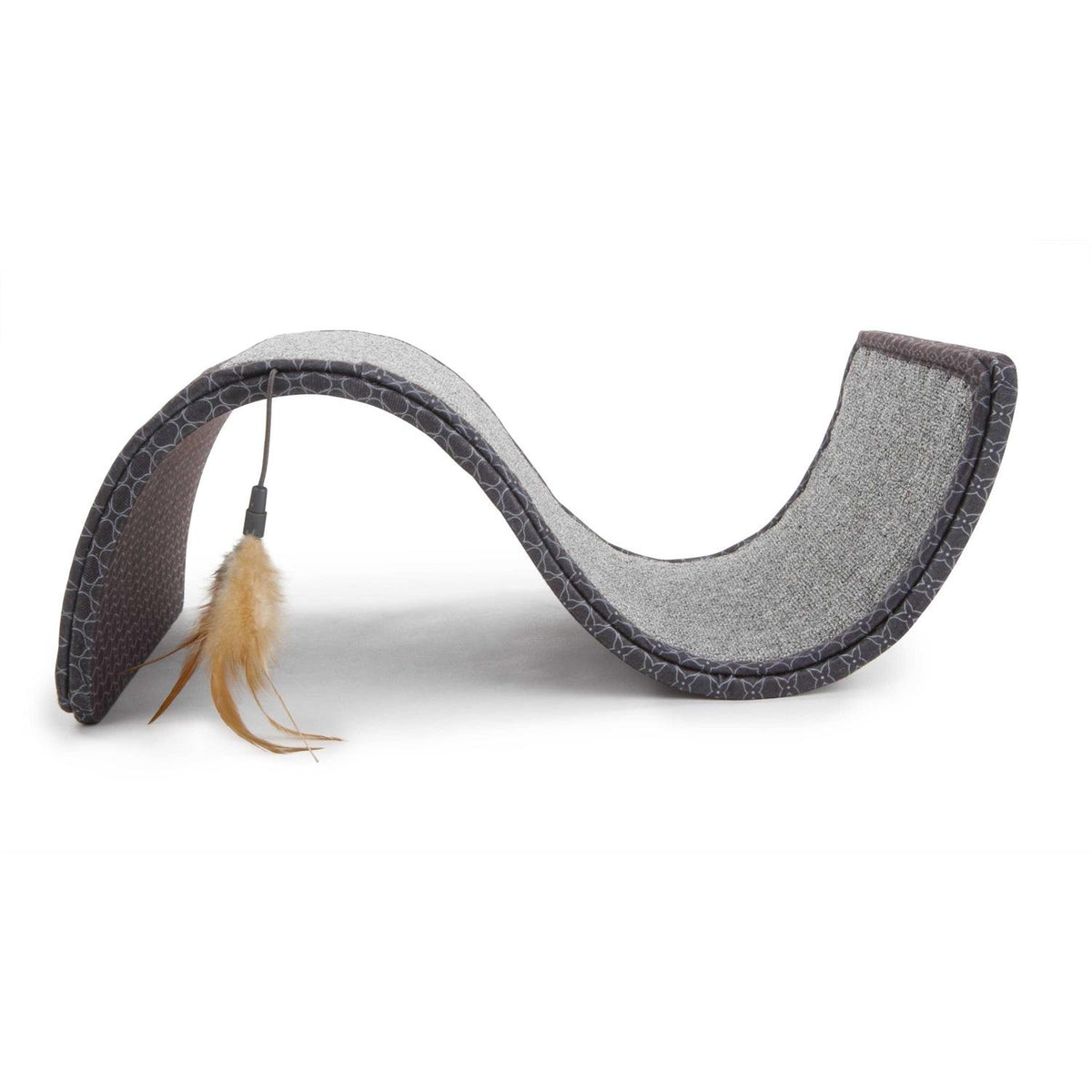 Cat Scratcher with Feather Toy M135