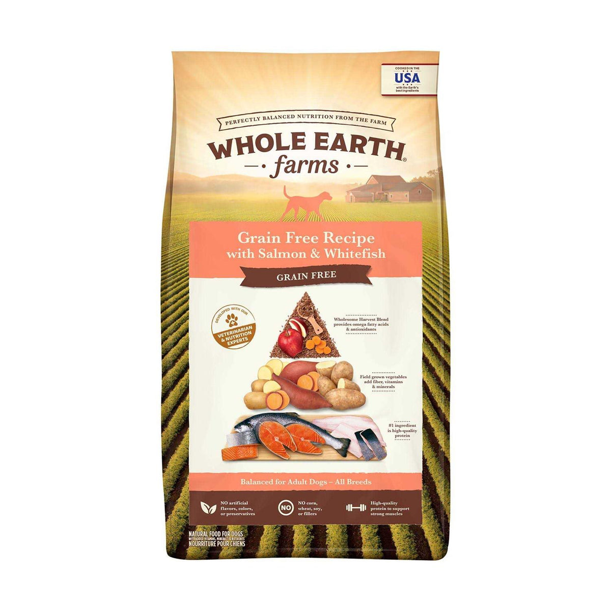 Grain Free Dry Dog Food Salmon & Whitefish Recipe O676291