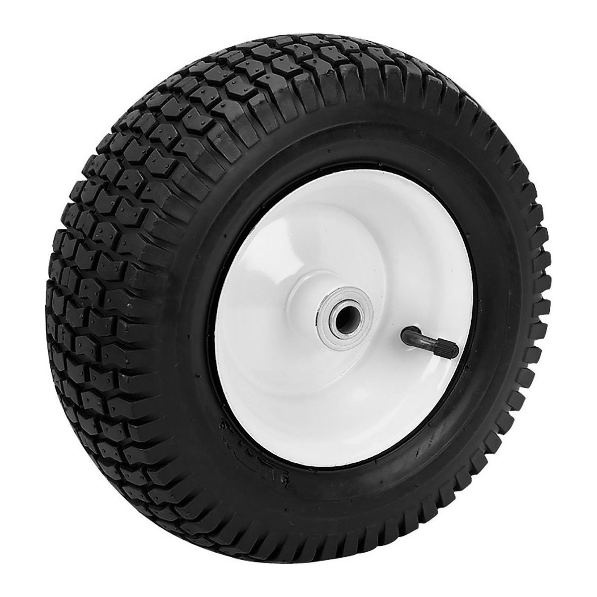 13 in. Pneumatic Tire with White Hub R8008