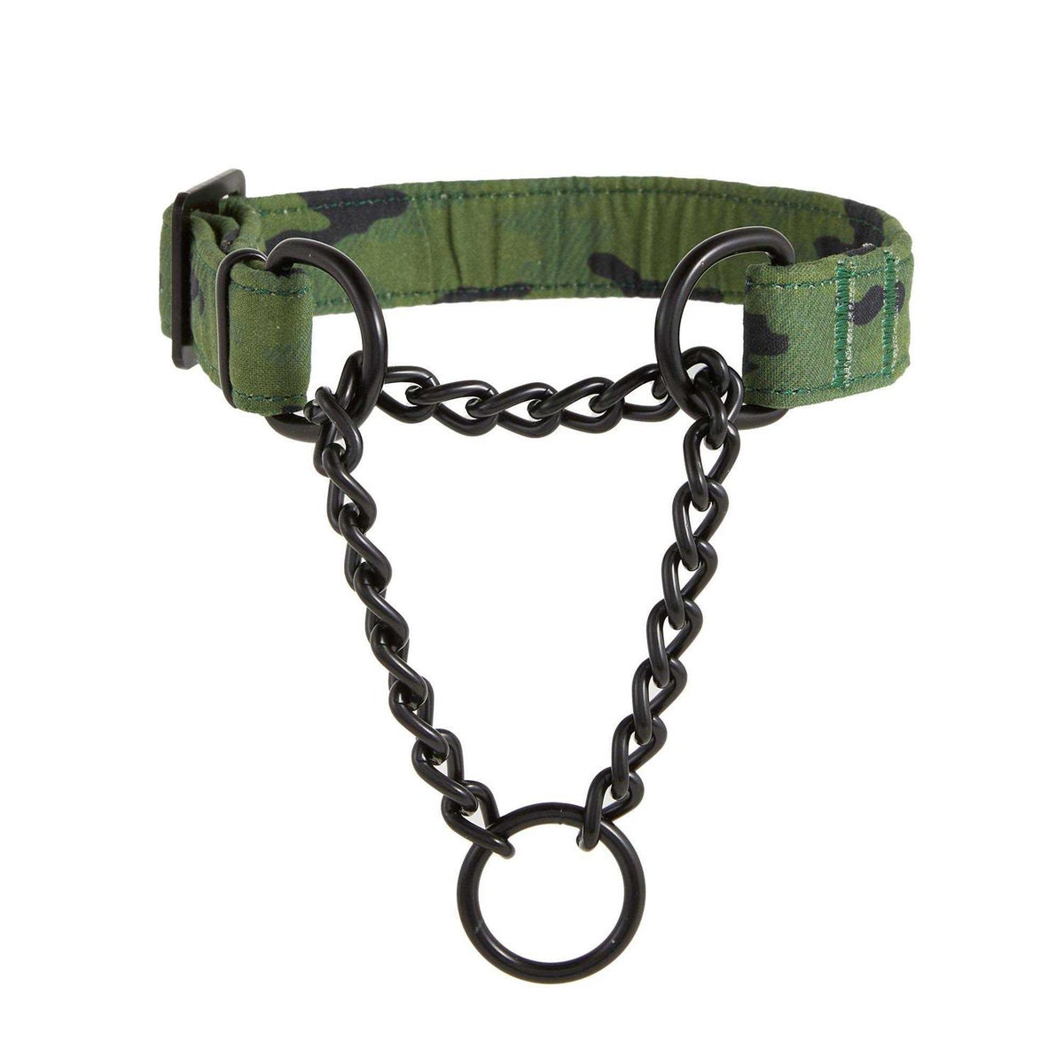 Camo Non-Slip Martingale Dog Collar L8912