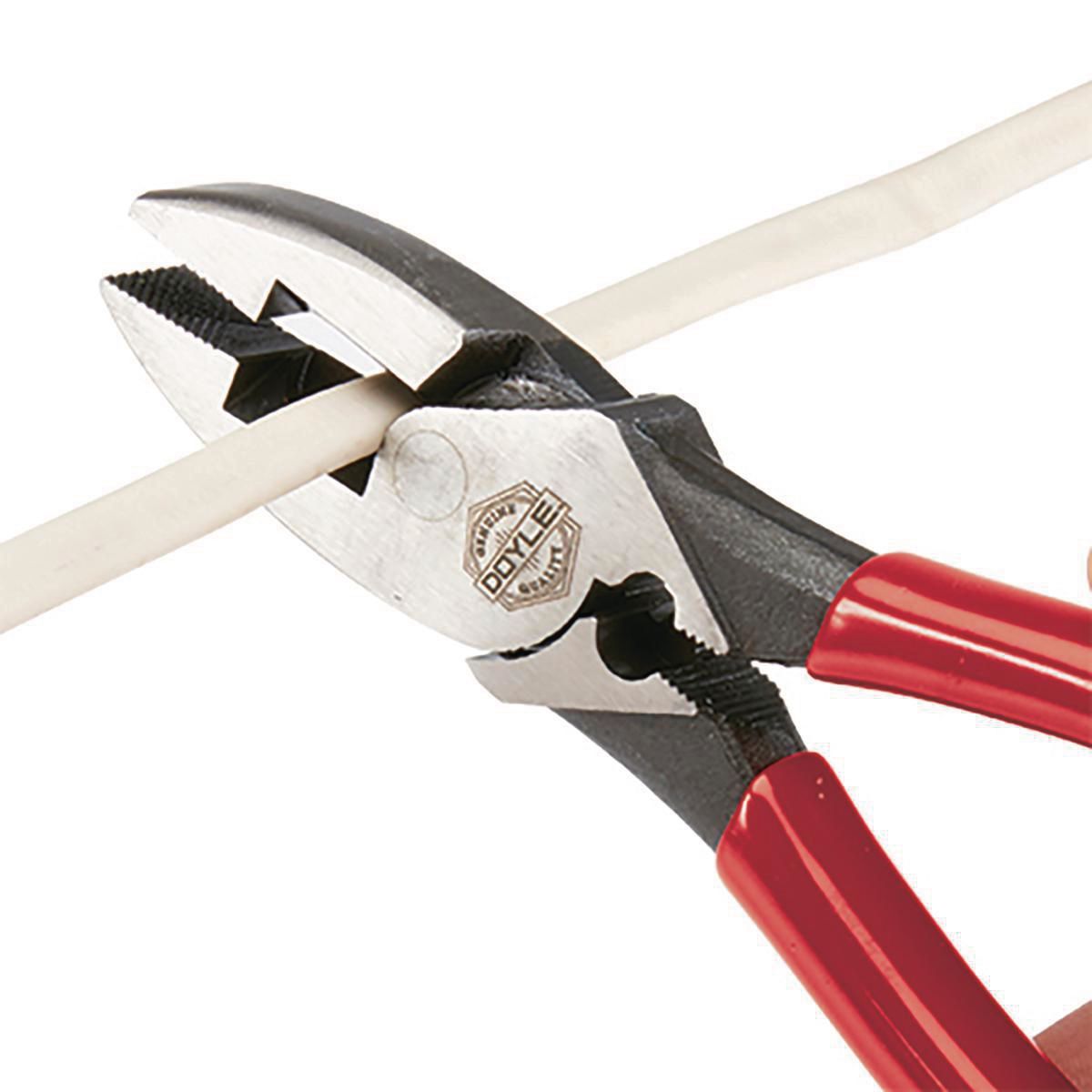 9-1/2 in. High Leverage Linesman Pliers with Crimping Tool N72306