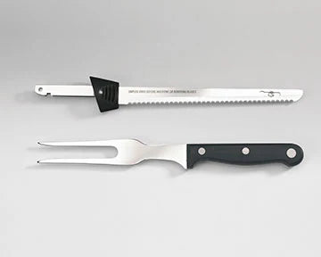 Electric Knife with Fork & Storage Case Q605