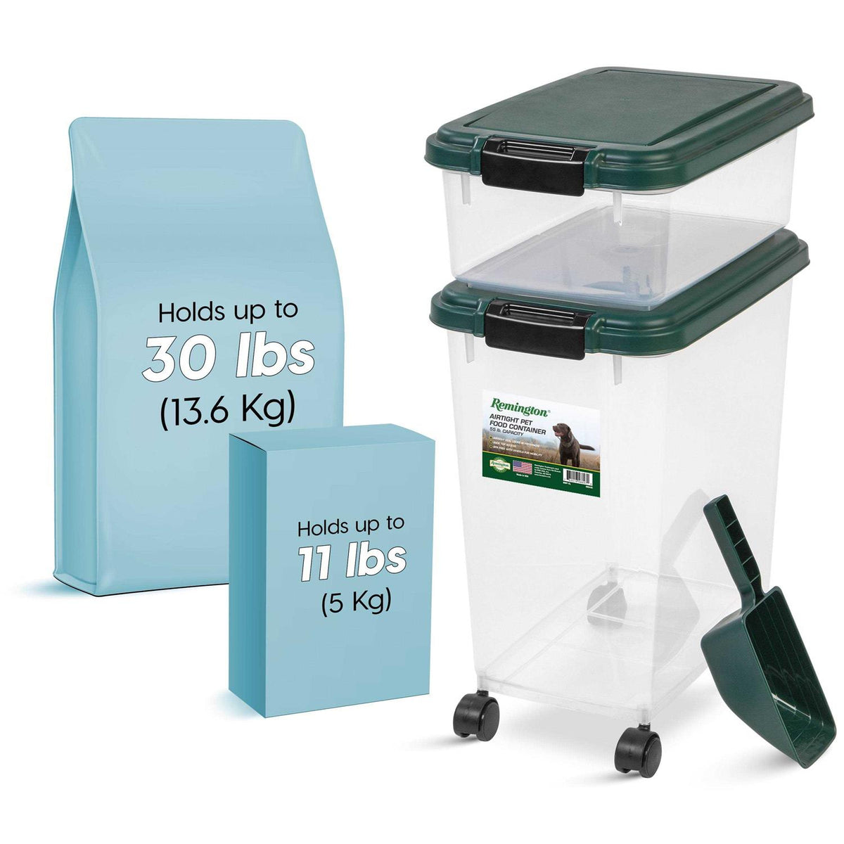 3-Piece Airtight Pet Food Container Combo S61431