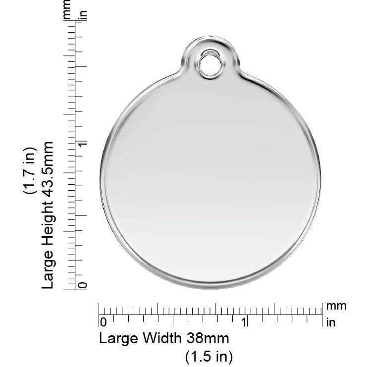 Circle Pet ID Dog Tag Z72861