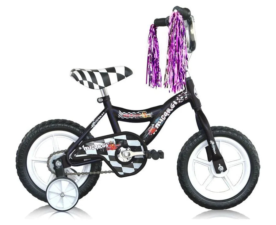 12 Kid's Beginner Bicycle Foam Tire Black P596243