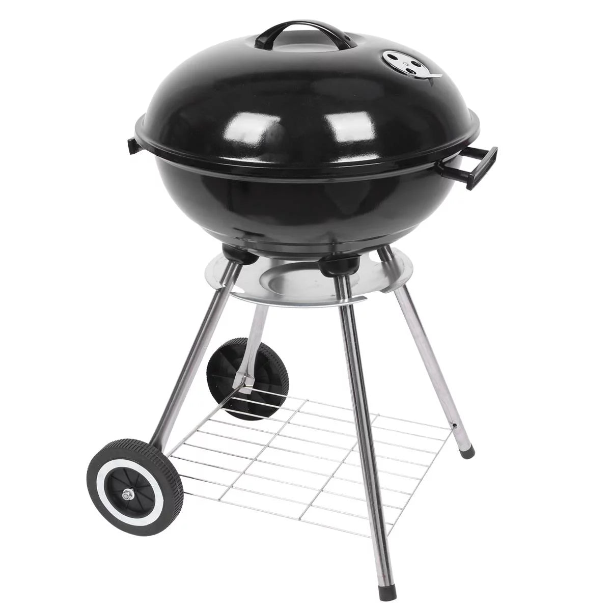 18 Portable Charcoal Grill with Wheels M558971