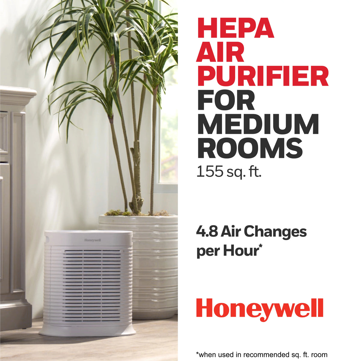 Air Purifier HEPA Filter 155 sq ft N448386