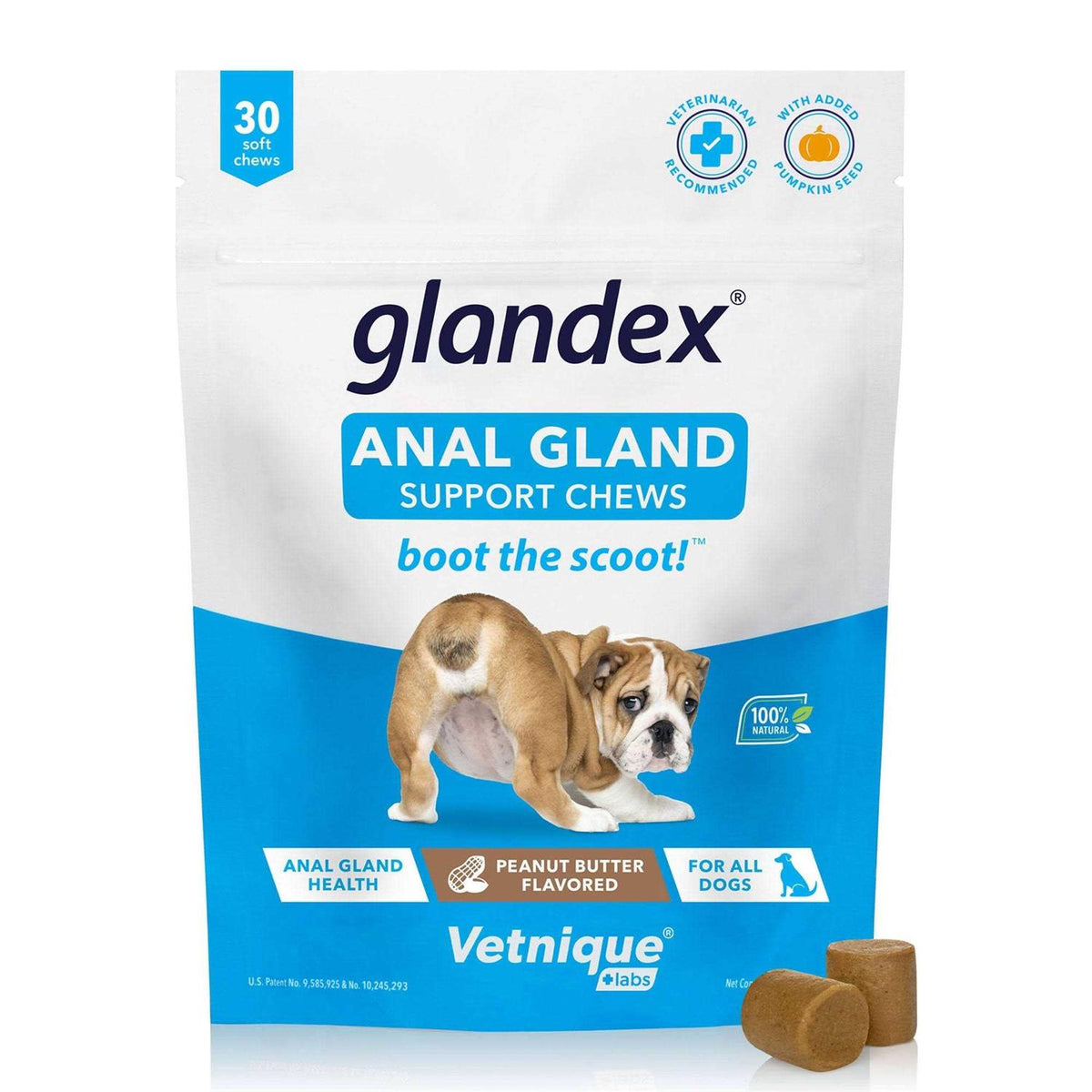 Anal Gland Soft Chews Supplement for Dogs X63048
