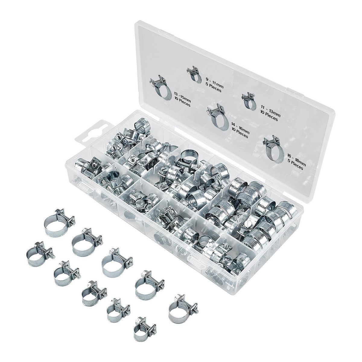 40 Piece Hose Clamp Kit W22471