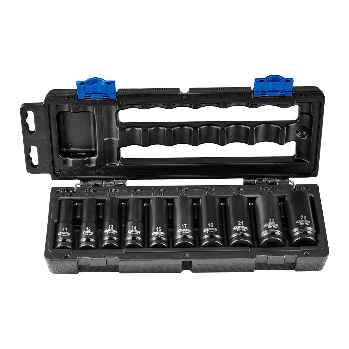 1/2 in. Drive Metric Impact Deep Socket Set, 10-Piece J2755
