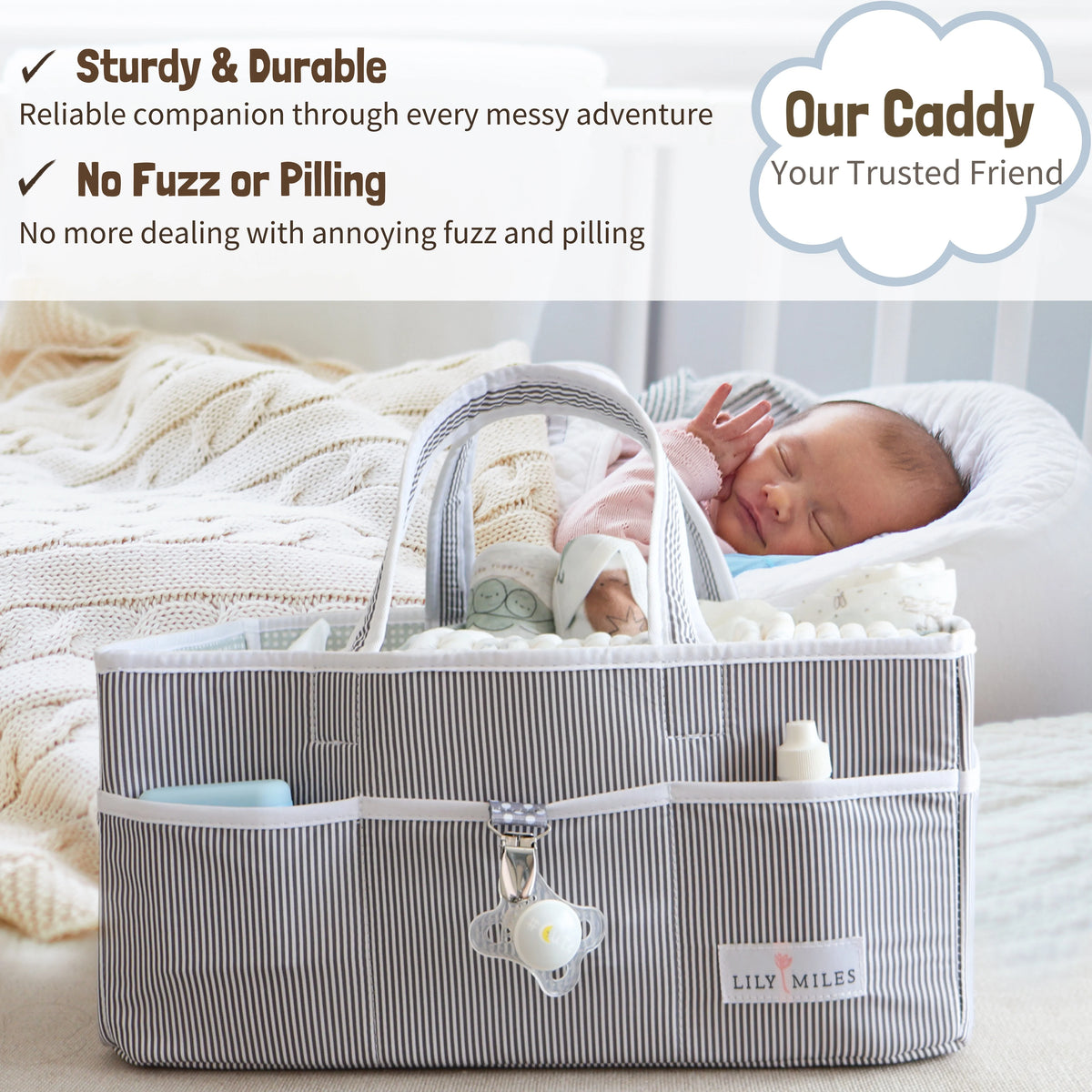 Baby Diaper Caddy Organizer B816776