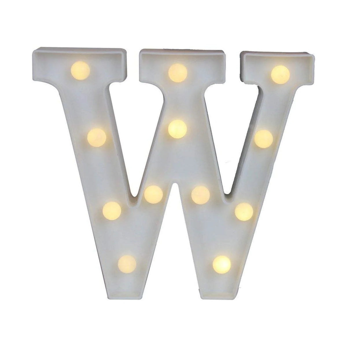 Light up Letter LED Alphabet Number Symbol Plastic Decoration X951