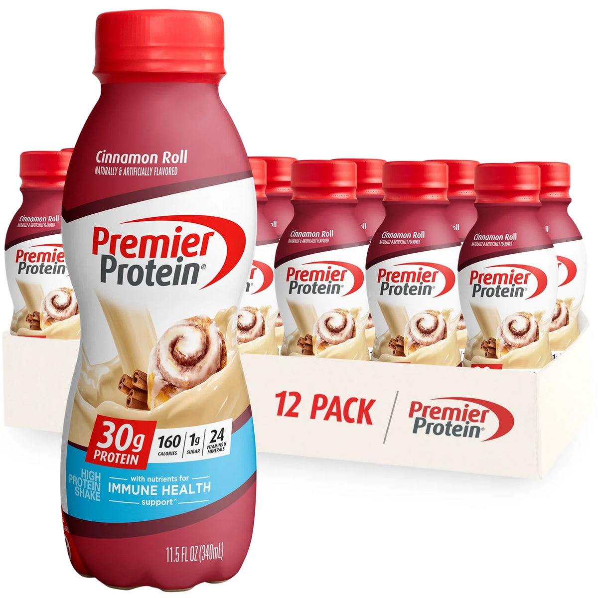 Cinnamon Roll Protein Shake 30g 11.5 fl oz 12 Ct S9427