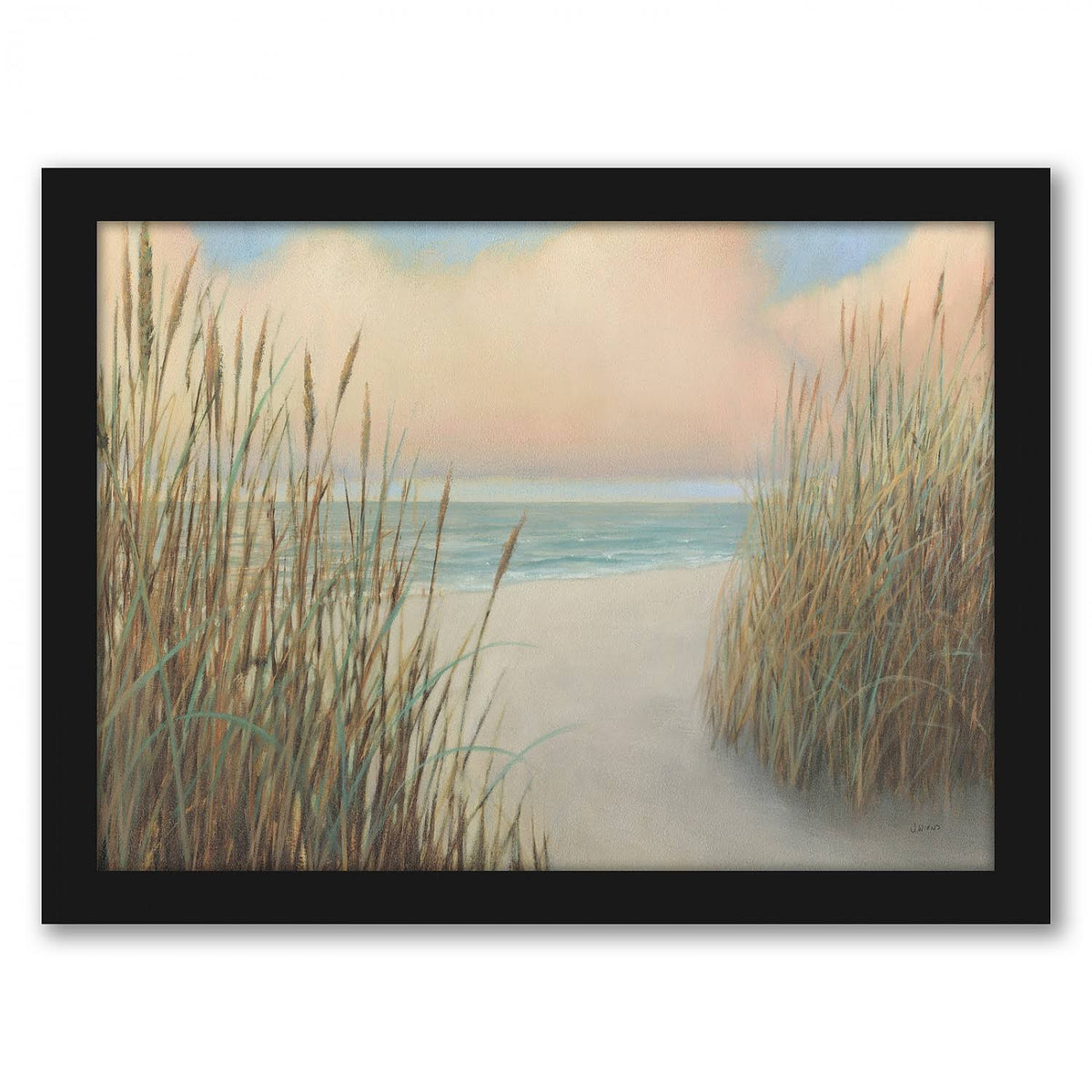 Black Framed Print 16x20 H351
