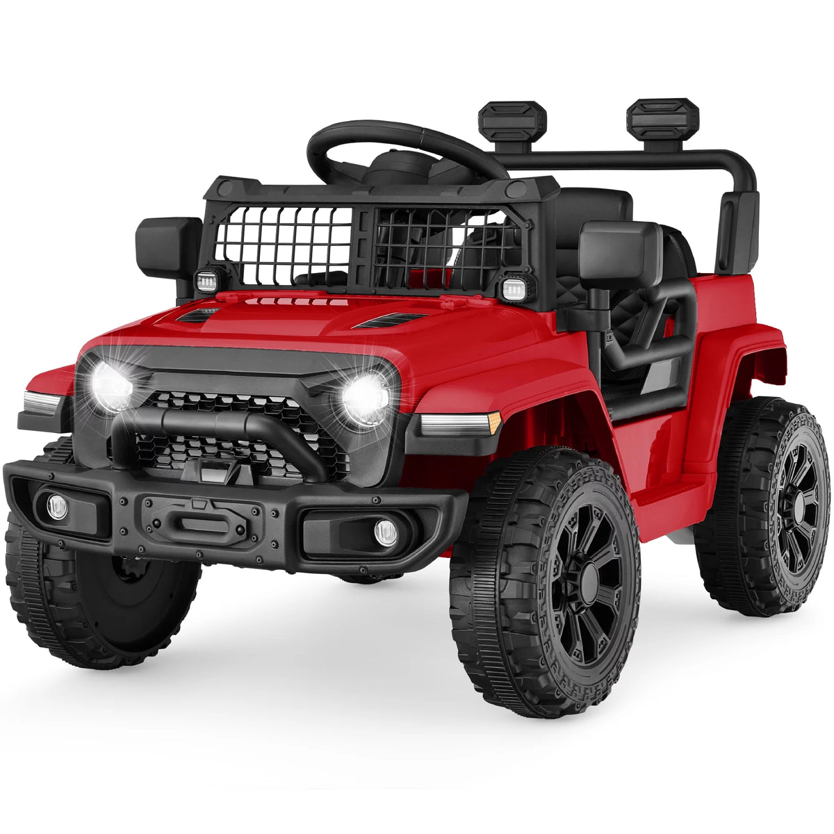 6V Kids Ride-On Truck Car with Parent Remote Control Black C846288
