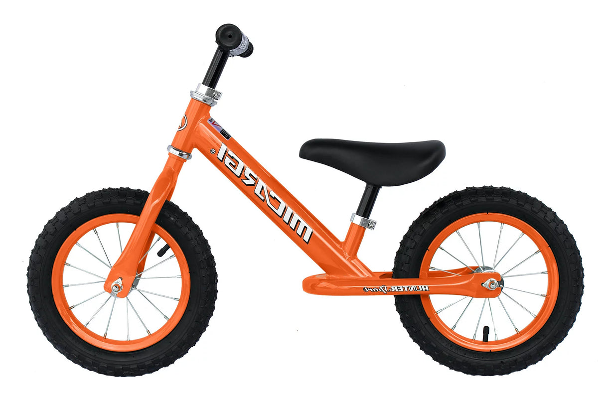 12 No-Pedal Steel Frame Balance Bike with Air Tire U907886