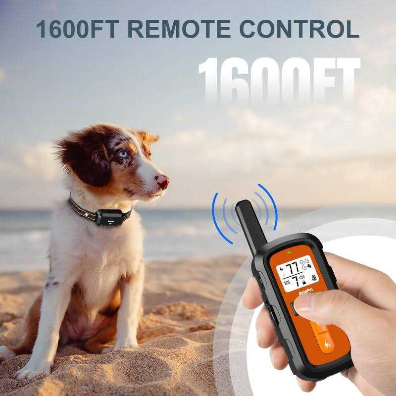 Dog Training Collar with Remote 1600FT Waterproof G996