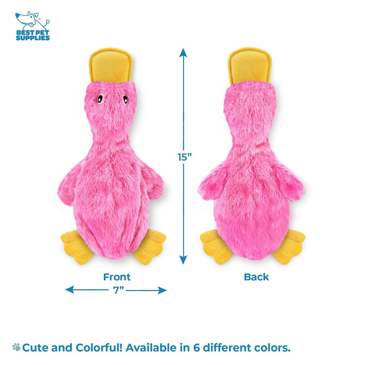Crinkle Dog Toy with Soft Squeaker B70255