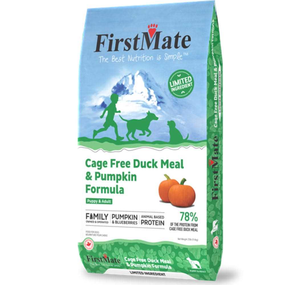 Limited Ingredient Cage-Free Duck Meal & Pumpkin Formula Dry Dog Food D95121