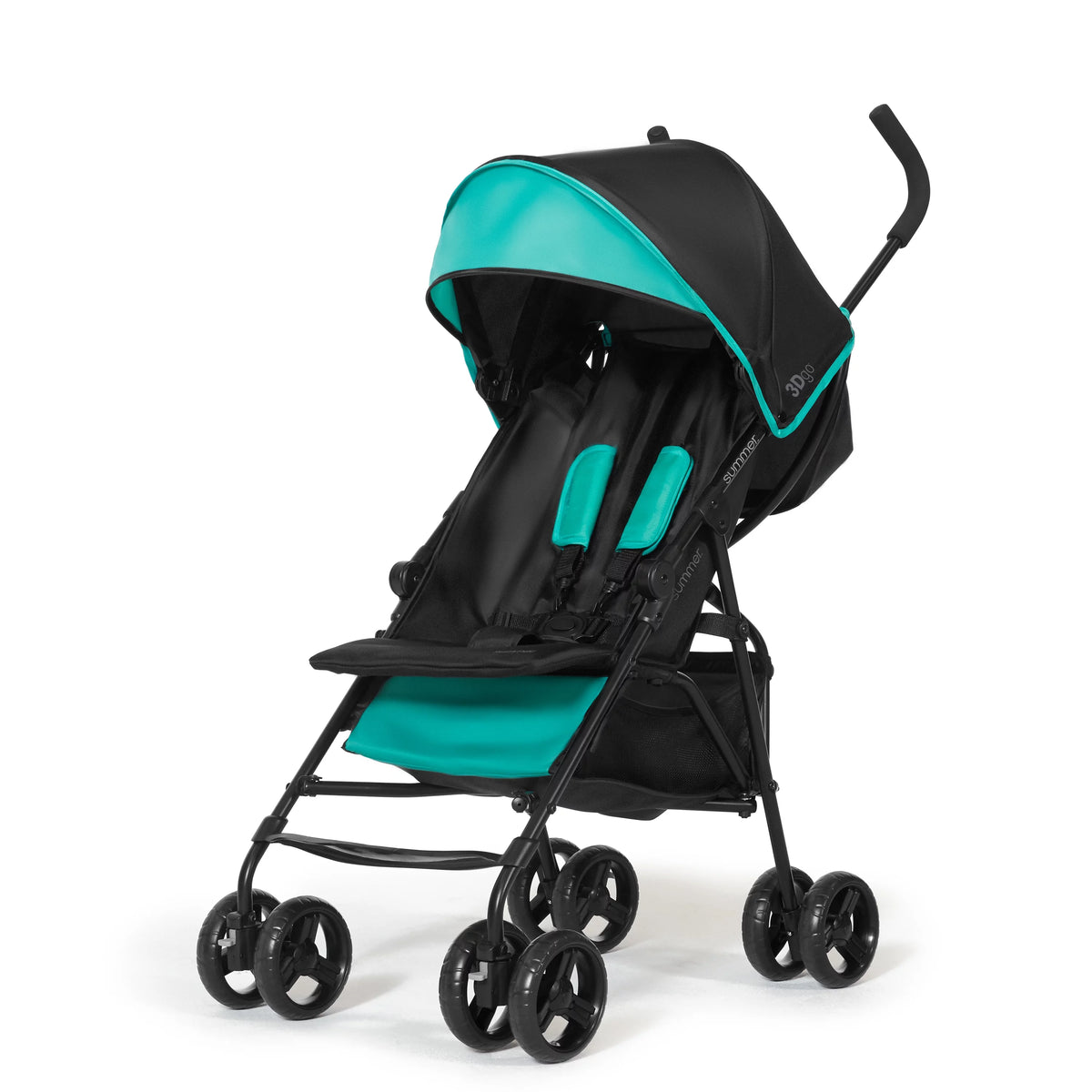 Lightweight Compact Fold Stroller, Black P4917