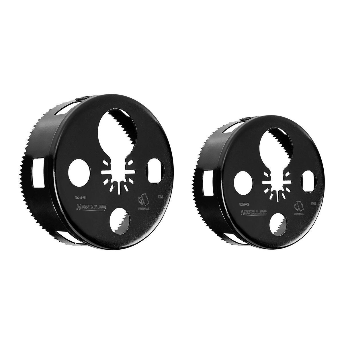 3-3/8 in. and 4-1/4 in. Recessed Light Cut-Out Saw Set F280846