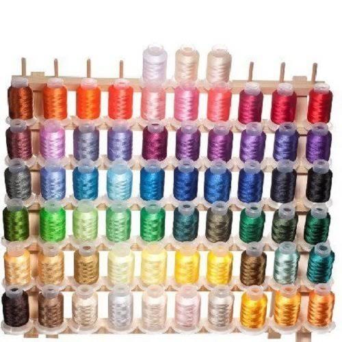 63 Colors Embroidery Machine Thread E627