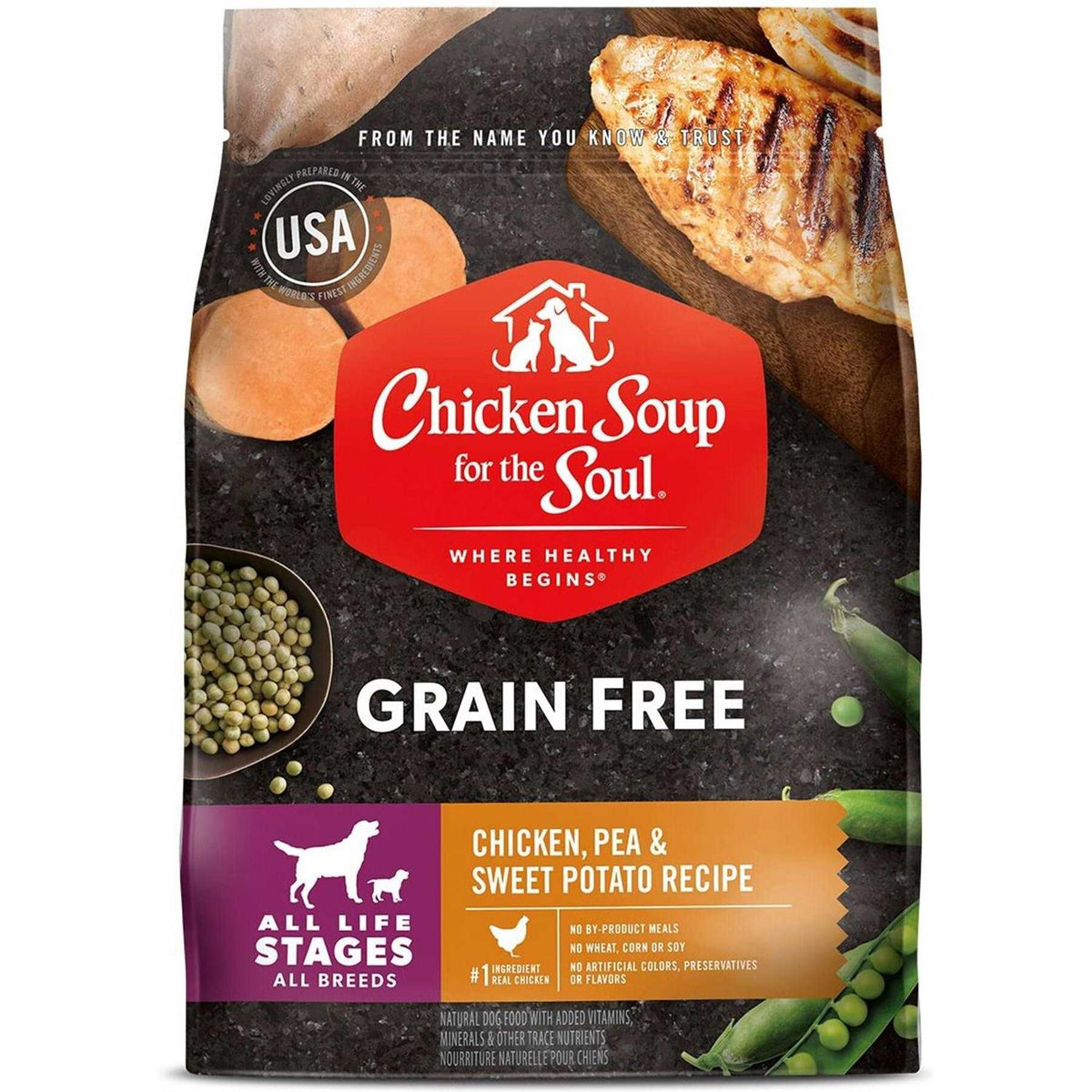 Grain Free Pea Sweet Potato Dry Dog Food Q90970
